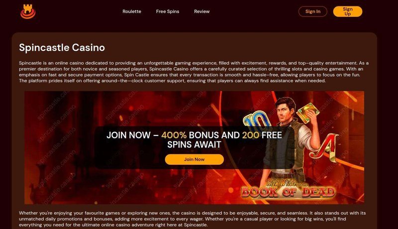 Spincastle casino, spinscastle
